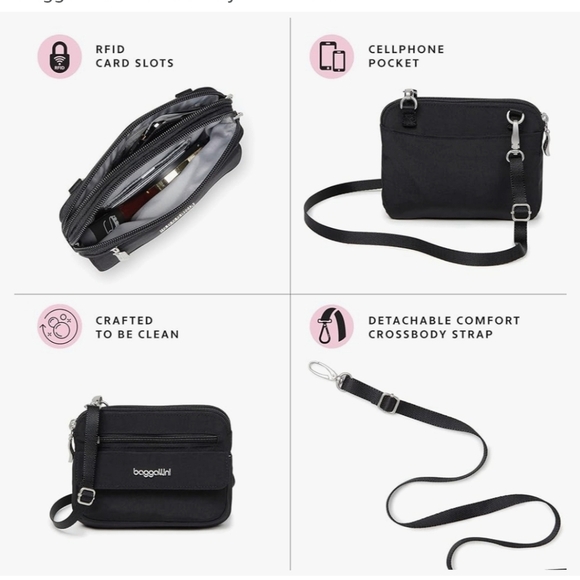 Baggallini Modern Everywhere Mini Bag - Picture 3 of 11